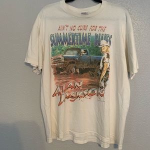 Vintage Alan Jackson band tee